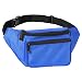 SoJourner Bags Fanny Pack - Classic Solid Bright Colors (Blue)