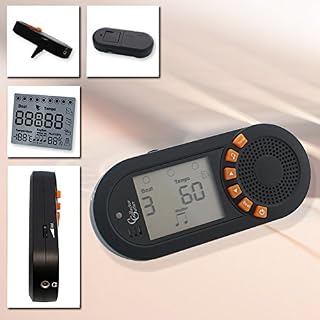 Collect orguitar Metro Beat-Multi Fonctionnel Métronome avec différents Sons, avec fonction horloge et de réveil… - Les Beatles, Paul McCartney, John Lennon, RIngo Starr, George Harrison