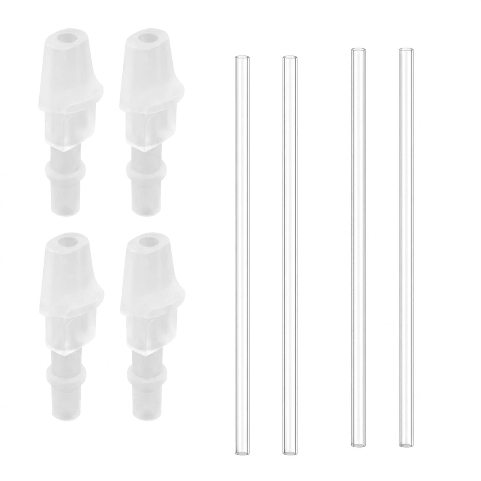 8 PCS Replacement Bite Valve Mouthpiece for Insulated Water Bottle Silicone, Replacement Straws water bottle lid for Water Bottles Leak Proof Straw Lid, Easy Install for Sports Camping Hiking Gym