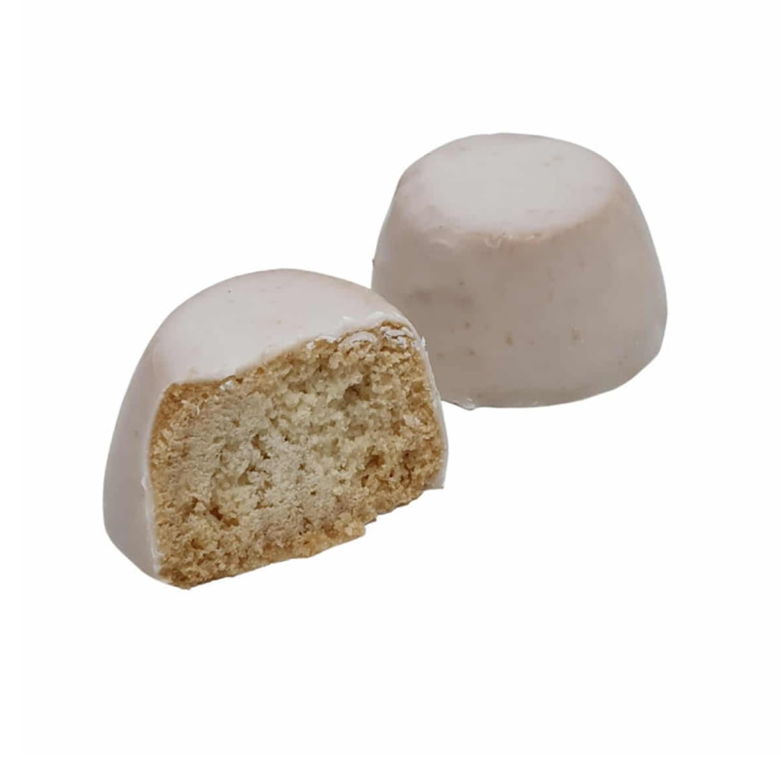 Deliex - Blanquitos Villaseco de Nava del Rey - Los Morenitos blancos - Caja de 3kg - mantecados bañados en chocolate blanco