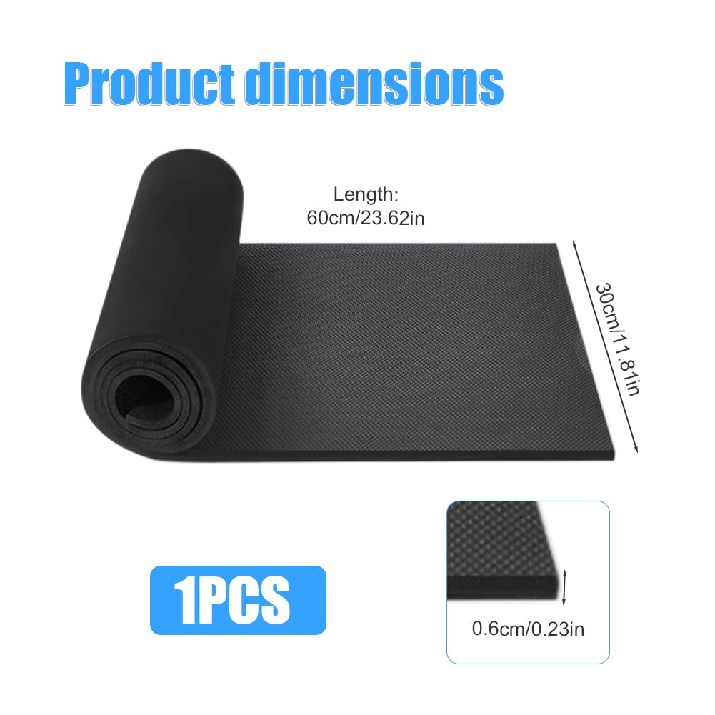 Tapis de nivellement pour aquarium - 60 x 30 cm - En mousse EVA - 6 mm d'épaisseur - Antidérapant - Absorbe les chocs - Imperméable