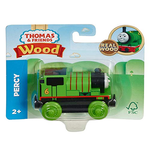 Thomas & seine Freunde GGG30 Percy Holzeisenbahn, Spielzeug ab 2 Jahren – Bild 6