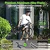 35-Speed Electric Bike for Adults 750W 26" Tire Commuting Electric Mountain Bike 20MPH Range 55+ Miles 374.4Wh Removable Battery Front Fork Suspension Fenders Lightweight Electric Bicycle,Black #2