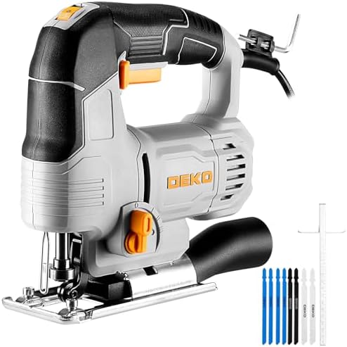 Elektro-stichsägen: DEKOPRO 550W Power Jig Saws Stichsäge Holz Cu...