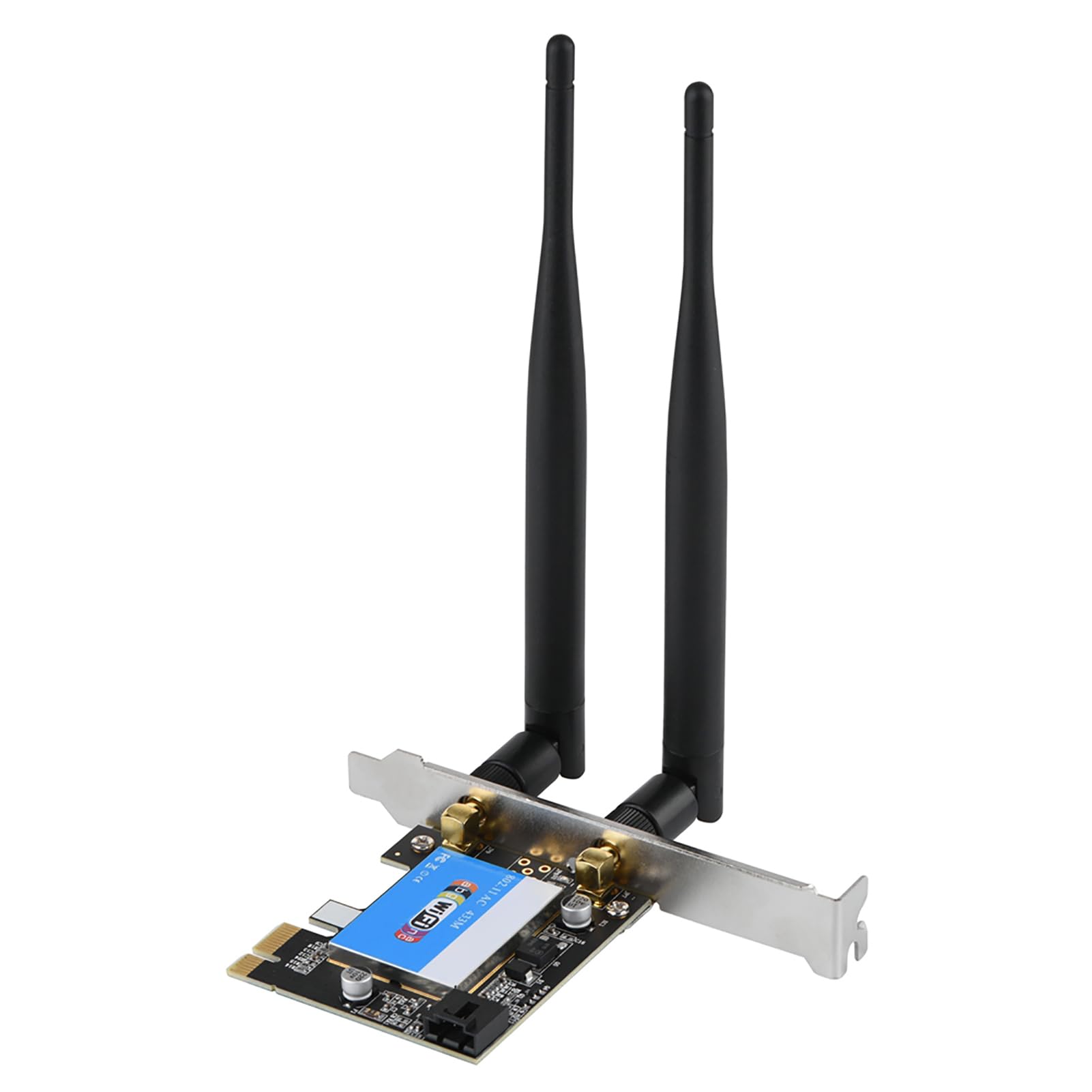 TOPINCN Dual Band PCIE Wireless Card 433Mbps High Speed for 4.0 Systems, Stable Internet Connection for Advertising Machines