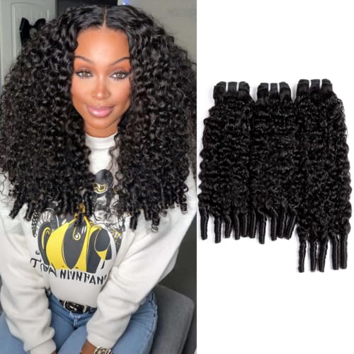VRBest Burmese Curly Human Hair Bundles