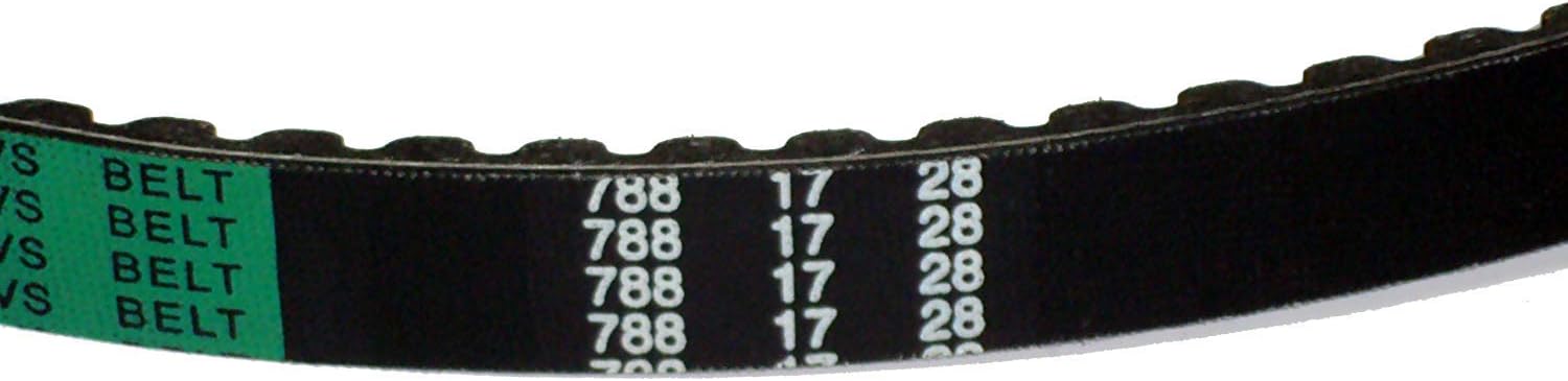 788 17 28 CVT Drive Belt for 2 Stroke 50cc 1PE40QMB Engine Scooter ATV Moped One Piece