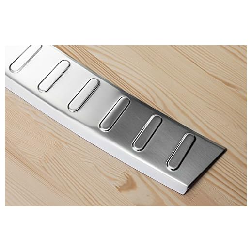 tuning-art BL916 Protección para Parachoques de Acero Inoxidable