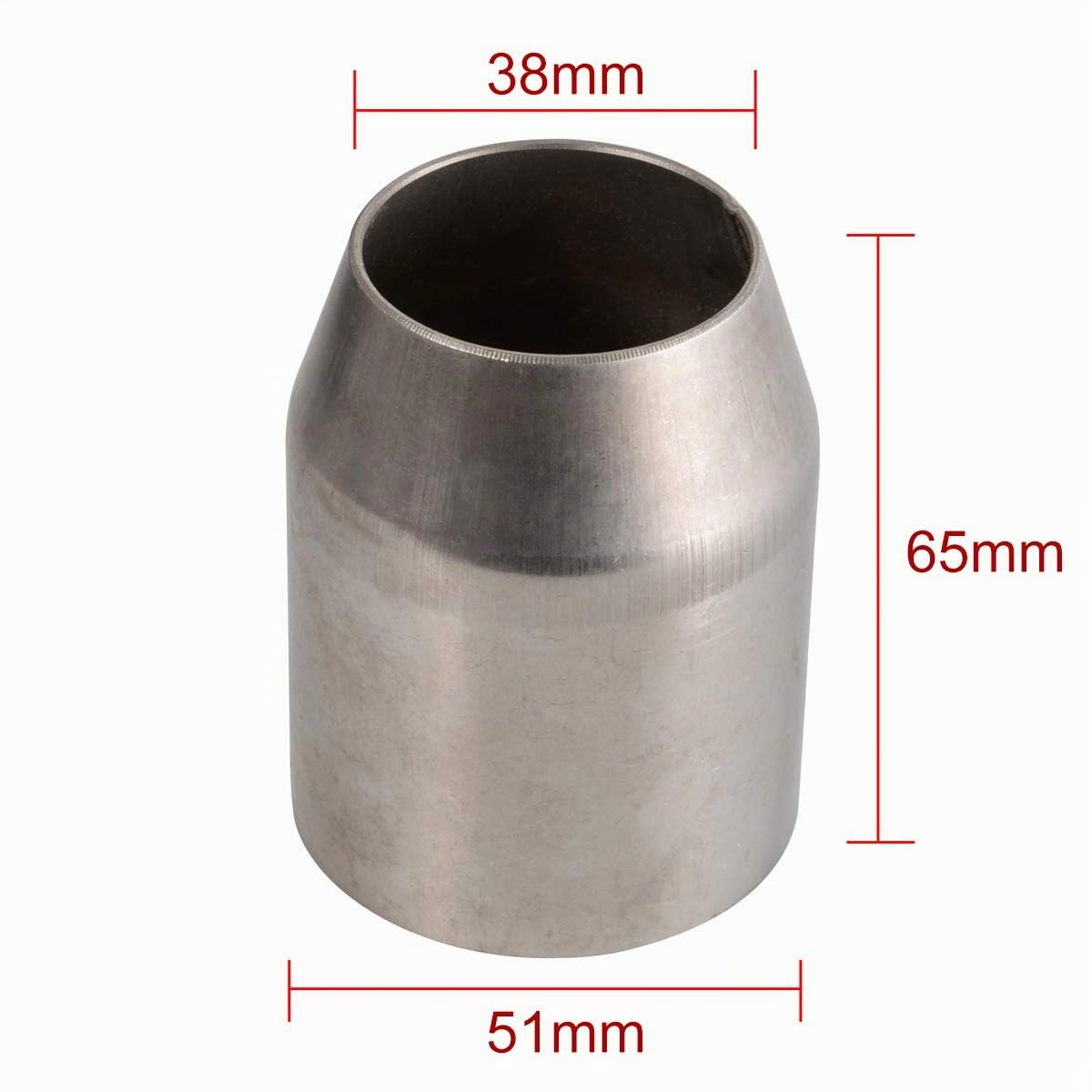 38-51mm Motorrad Auspuff Endschalldämpfer Universal Kompatibel mit Motorräder Dirt Bikes Scooters ATV