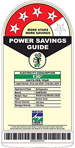 Image of Samsung 192 L 4 Star Inverter Direct Cool Single Door Refrigerator(RR20T182XR8 /HL, Blooming Saffron Red, Base Stand with Drawer)