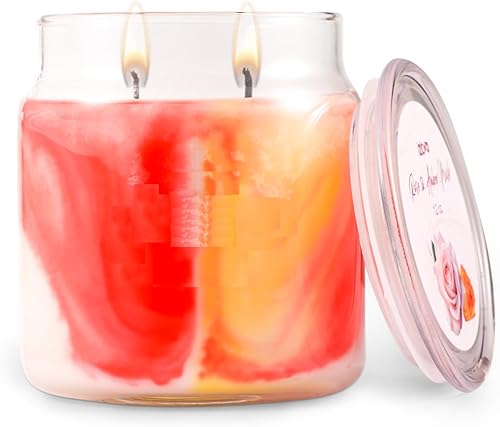 IZIDDO Velas perfumadas, velas aromáticas para el hogar, 45 horas de combustión, velas de soja, alivio del estrés y velas de baño y cuerpo, velas