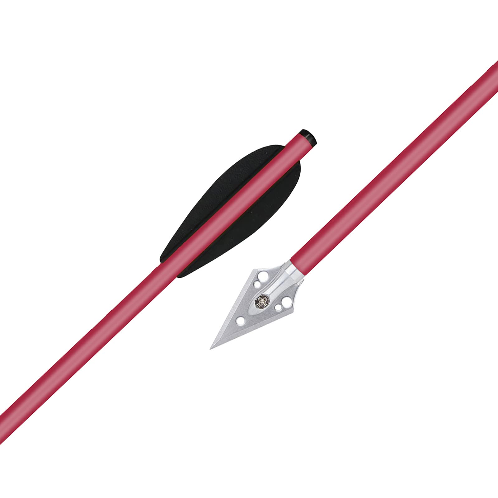 3 flèches avec pointes de chasse pour mini arbalètes