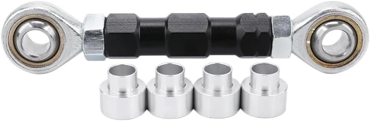 Lowering Links Kit Fit for Aprilia Tuono V4 V4R 1100RR RSV4 1000/R/RR/1100 Motorcycle Rear Suspension Cushion Lever Drop Linkage Motorcycle Accessories, Black