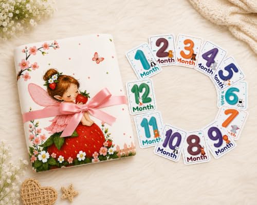 Image of NEW COMERS Baby Monthly Milestone Blanket | 1 to 12 Months Extra Soft Fleece | Best Photography Backdrop Prop | Size - 55 in to 44 inch Super Soft Fabric (Light Pink)