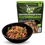 Parmigiana - Fertiggericht - Camping Nahrung - Outdoor Nahrung - Express Mahlzeit - Lange Haltbar - Notfall Nahrung - vegetarisches Essen aus Italian mit Aubergine