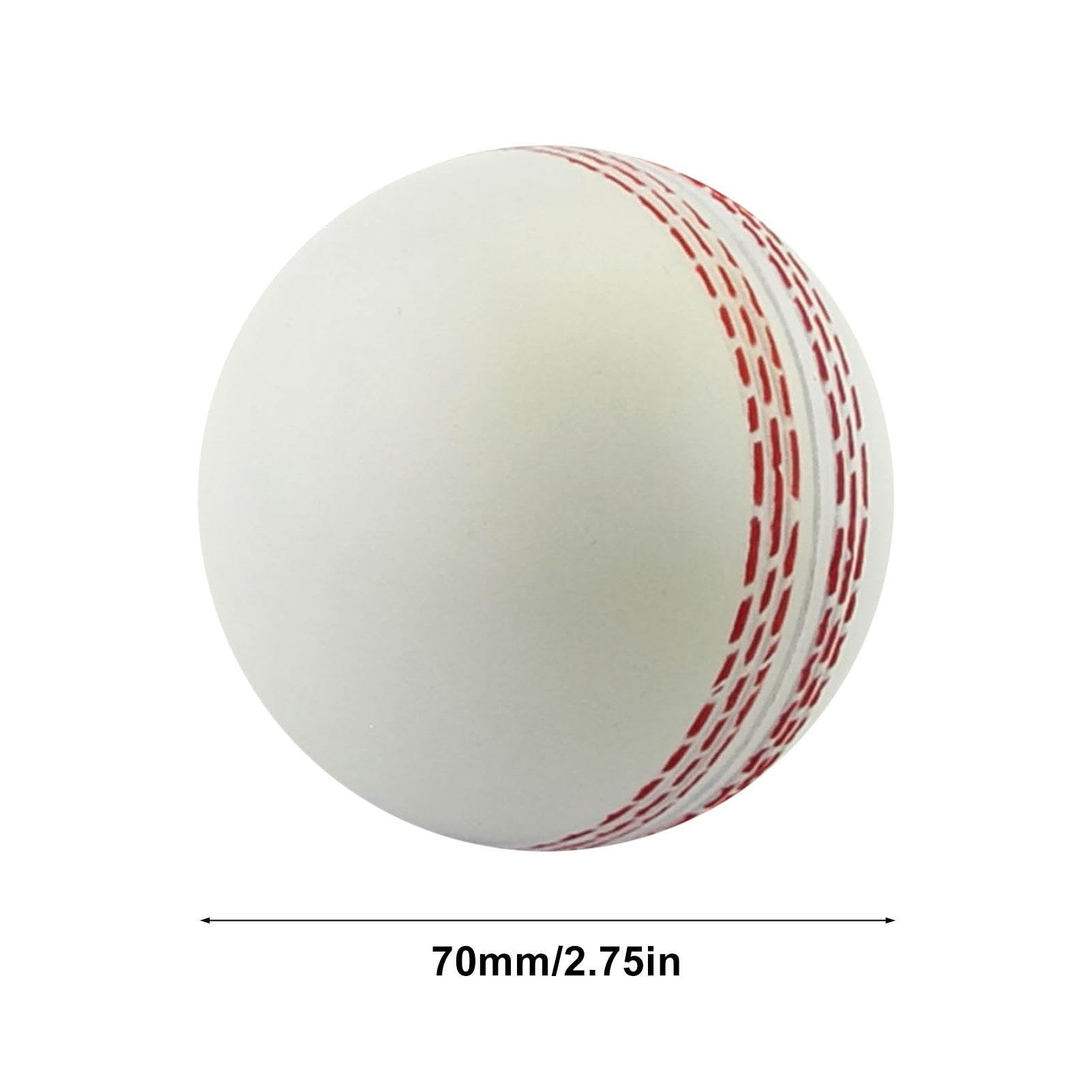 Fulenyi Bolas de Cricket de Entrenamiento Flexibles para Interior y Exterior