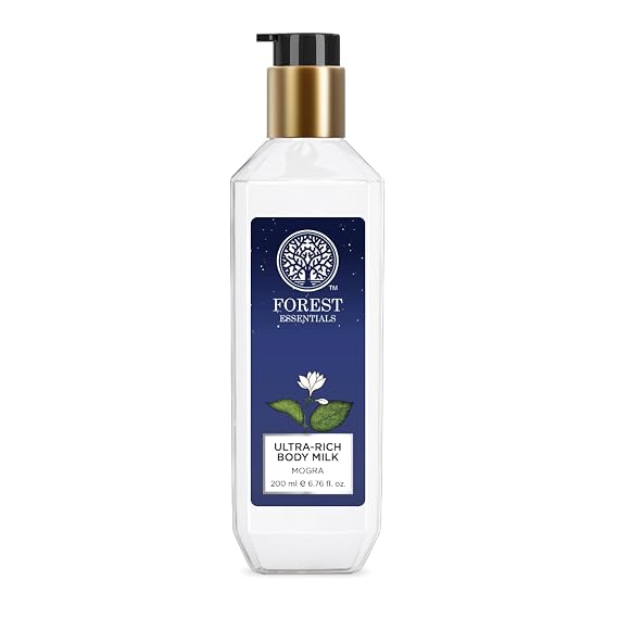 Forest Esential's Ultra-Rich Body Milk, Mogra Fragrance, 200 ml