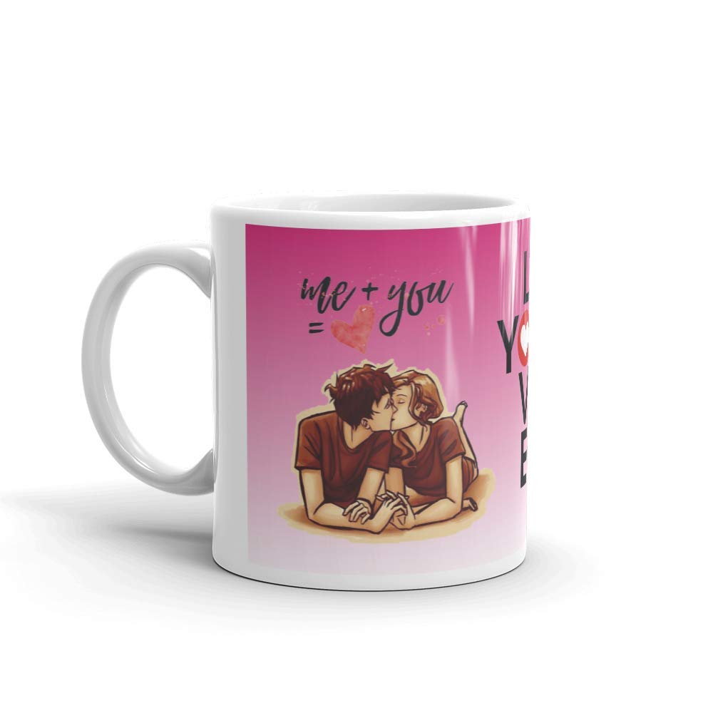 Buy Family Shoping Valentine Gift for Girlfriend Me + You Coffee Mug