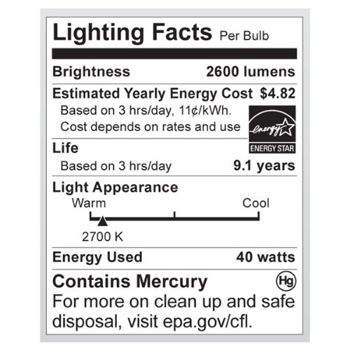 Satco (6 Pack Dimmable Led Filament Lamps, S12426, High Lumens, 11 Watt, A19; Soft White; Medium Base; 2700K; 90 CRI; 120 Volt for use at Residential, Hospitality, Display and Commercial