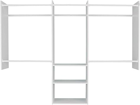 Easy Track RB1448 Starter Closet Kit, White