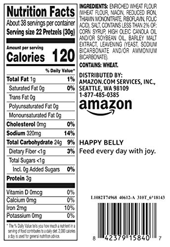 Happy Belly Amazon Brand - Happy Belly Mini Twist Pretzels thumb #2