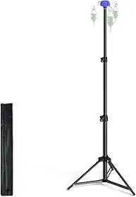 Suporte Para Soro Portátil, Suporte Para Soro Dobrável De 27 A 83" Com Altura Ajustável E Suporte Para Bolsa De Gotejamento Com 4 Ganchos, Suporte Para Soro Dobrável Para Viagem