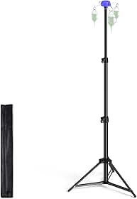 Suporte Para Soro Portátil, Suporte Para Soro Dobrável De 27 A 83" Com Altura Ajustável E Suporte Para Bolsa De Gotejamento Com 4 Ganchos, Suporte Para Soro Dobrável Para Viagem