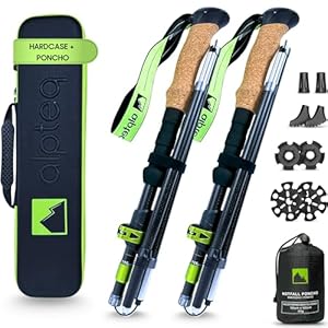 Alpteq Carbon 3K Wanderstöcke Set