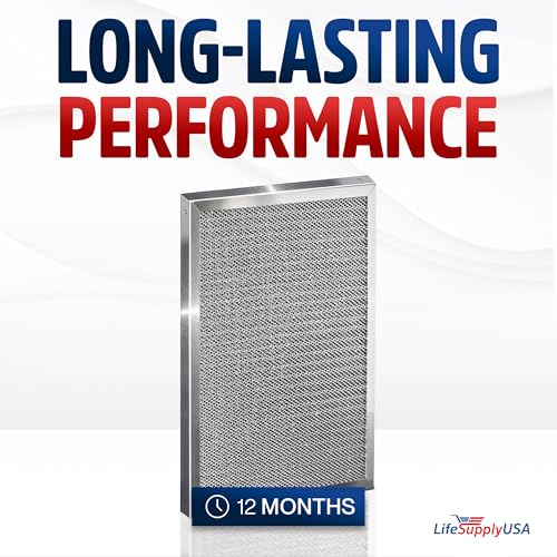 20x30x1 Electrostatic Air Filter, MERV 8, Washable, Reusable Furnace AC/HVAC Filter, Energy Saving, Easy to Clean, Long-Lasting by LifeSupplyUSA - Image 3