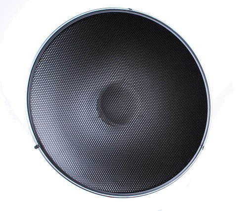 moderntex, Beauty Dish 70cm inkl. Gitter (Wabe), Bowens und walimex Cover