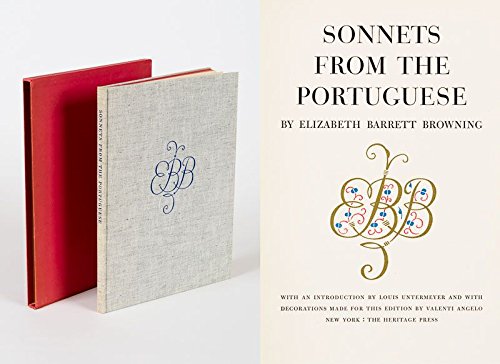 Sonnets from the Portuguese With an introductio... B000ON8YII Book Cover