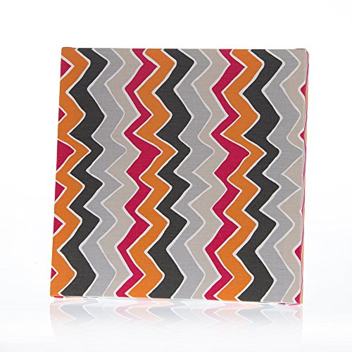 Décoration murale Sweet Potato Calliope chevrons orange gris et blanc