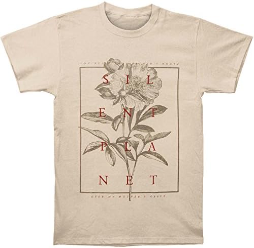 Silent Planet Men's Flower Grave T-Shirt X-Large White