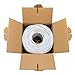 Dripstone CAT6 Ethernet Cable 1000ft Bulk Network LAN Wire 23AWG Solid CCA UTP 550MHz High-Speed Internet Cable Gaming, Streaming, Office, Home Use, Pull Box, Cat6 Bulk, Stable Connectivity - White