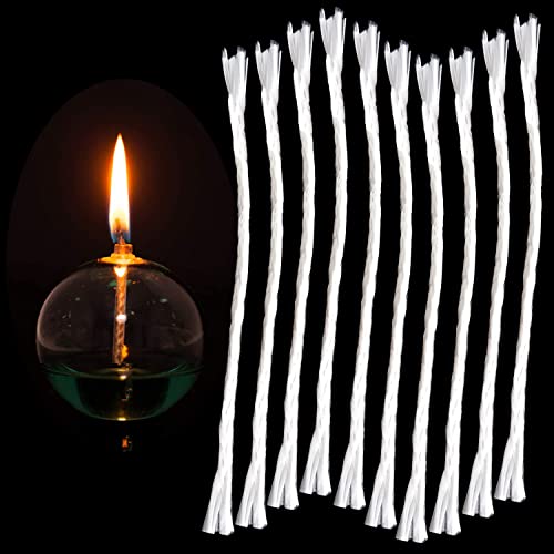20 Piezas Mechas de Fibra de Vidrio 7.5 in para Velas miniatura 6