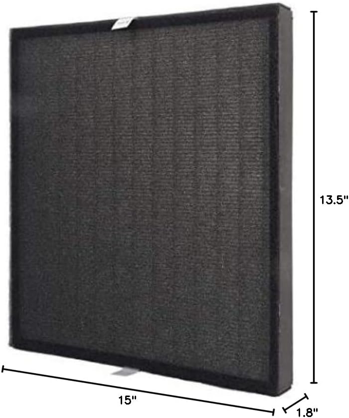 Miniatura 7 de Nispira FLT5900 Filtro J True HEPA + Juego de filtros de carbono de repuesto compatible con GermGuardian FLT5900 Filter J Purificador de aire