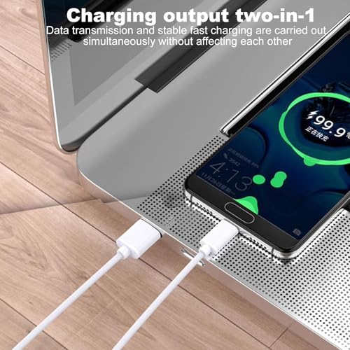 USB-A -ライトニングケーブル ナイロン | 充電コード|充電コード| USB AからUSB Bケーブル| USBタイプBケーブル充電器|高速USBタイプBケーブル|高速充電コード|耐久性のある充電器ケーブル| 10a効率的なデータ転送1M