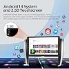 [2+64G] Android 13 Car Stereo for Toyota Allion (T260/265) 2007-2015, 9inch in Dash Touch Screen Car Radio, Carplay&Android Auto/Steering Wheel Control/Bluetooth/Hi-Fi Audio+Mic