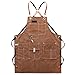 A grembiule in denim solido cuocere cucina cottura tascabile caffettiera grembiule di tela for accessori da cucina cafe house pulizia (Color : 2WQ-46472-004)