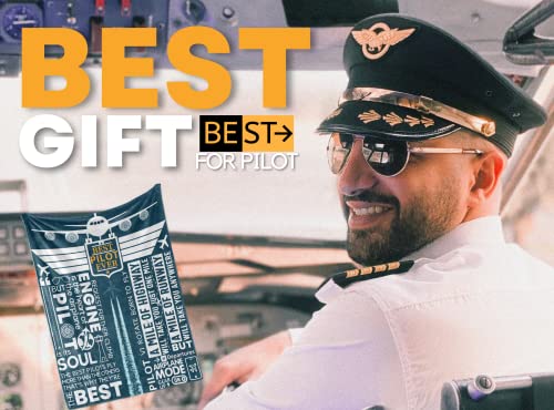 Innobeta Pilot Gifts For Men, Pilot Gifts Ideas, Pilot Dad Gifts For Dad On Father's Day, Pilot Theme Flannel Throw Blanket, 50 X 65 Inches #TOP5