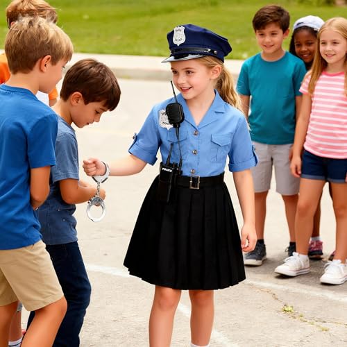 Disfraz de Policía para Niñas 9-10 Años KIDIN miniatura 4