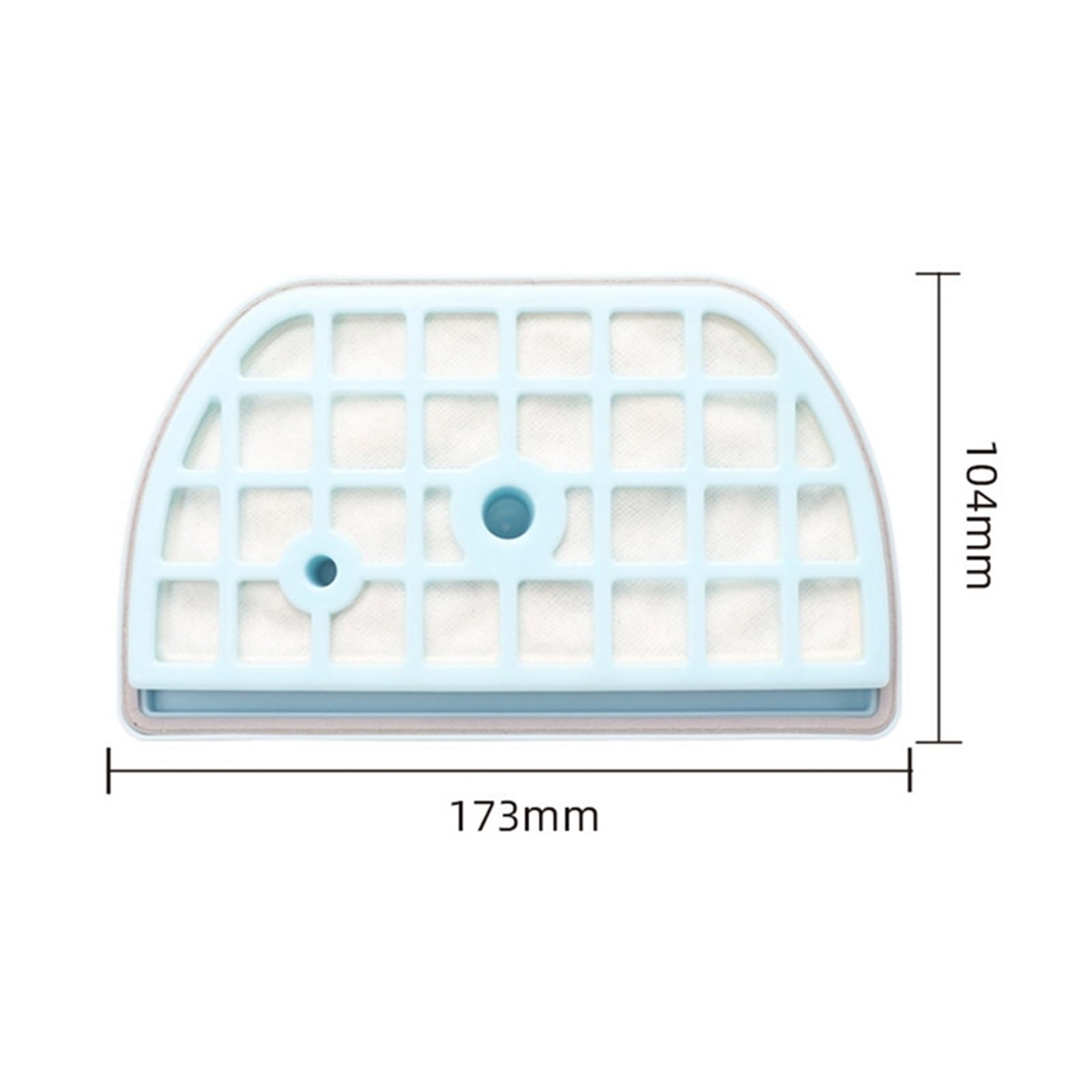 Filtro Hepa Lavable, Filtro De Repuestos For Aspiradora. Compatible con LG. VK70502N/VK7070507N (Color : Blauw)