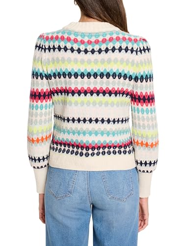 Image of NIC+Zoe Women's Pattern Waffle Stitch Sweater