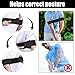 VITASHYNX 2Pcs Golf Arm Band Training Aid, Golf Swing Band, Golf Connection Band for Hand Positioning and Improved Swing Mechanics (Black)