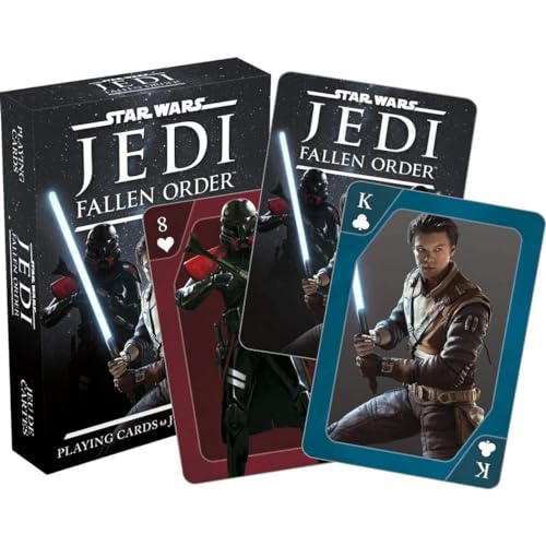 Baraja de Cartas Star Wars Jedi Fallen Order Tamaño Póker