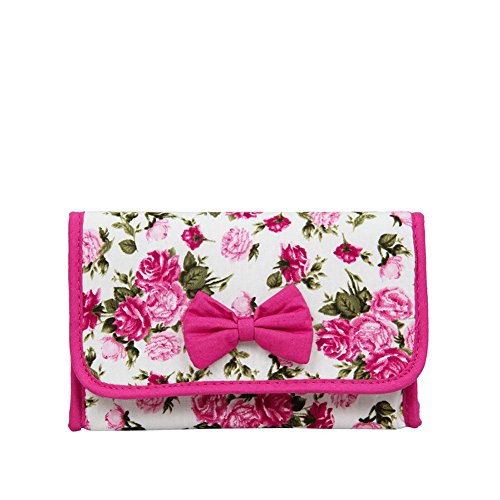 Sac à main dames idéal pour les voyages avec sac à cosmétiques compact