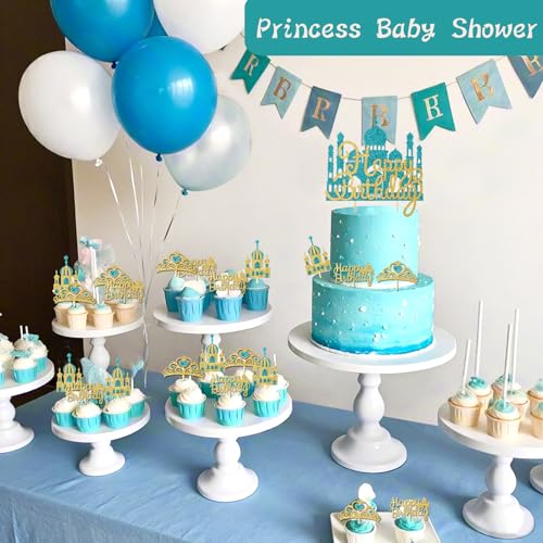 Adornos para tartas de castillo de princesa para decorar tartas fácilmente 4