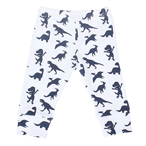 Image of Nino Bambino 100% Organic Cotton Envelope Shoulder Short Sleeve Navy Blue T-Shirt with Pyajama Set for Baby Girl