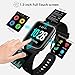 Lintelek Reloj Inteligente Mujer Hombre, Smartwatch con Monitor de Pasos, Calorías, Sueño...