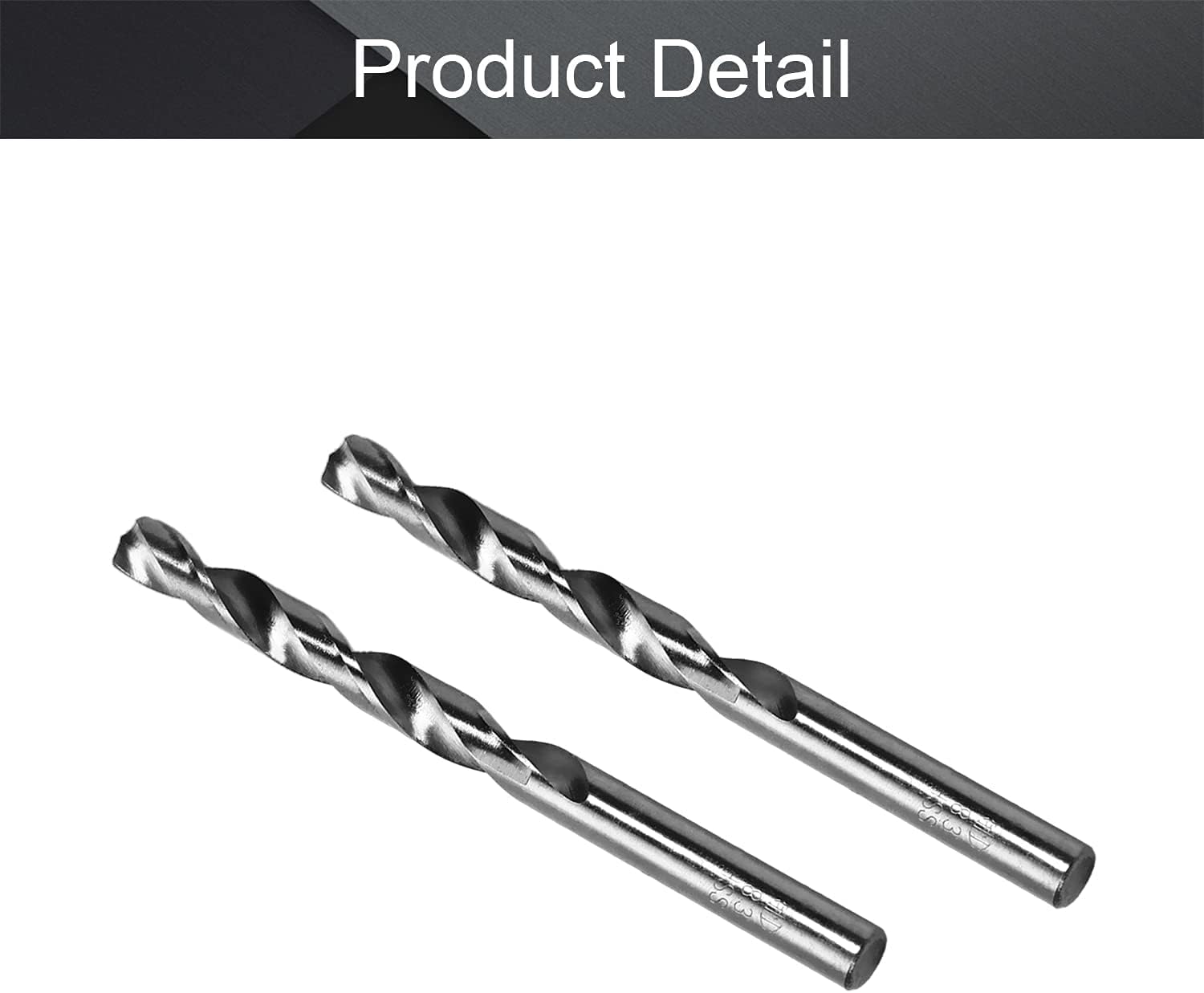 Utoolmart Twist Drill High Speed Steel Bit, Mini Twist Drill Bits Set, Jobber Small Twist Drill Bits, 8.2mm Twist Drill, HSS-4241 Twist Drill Bit Set, for Steel Aluminum Alloy, 3 Pcs